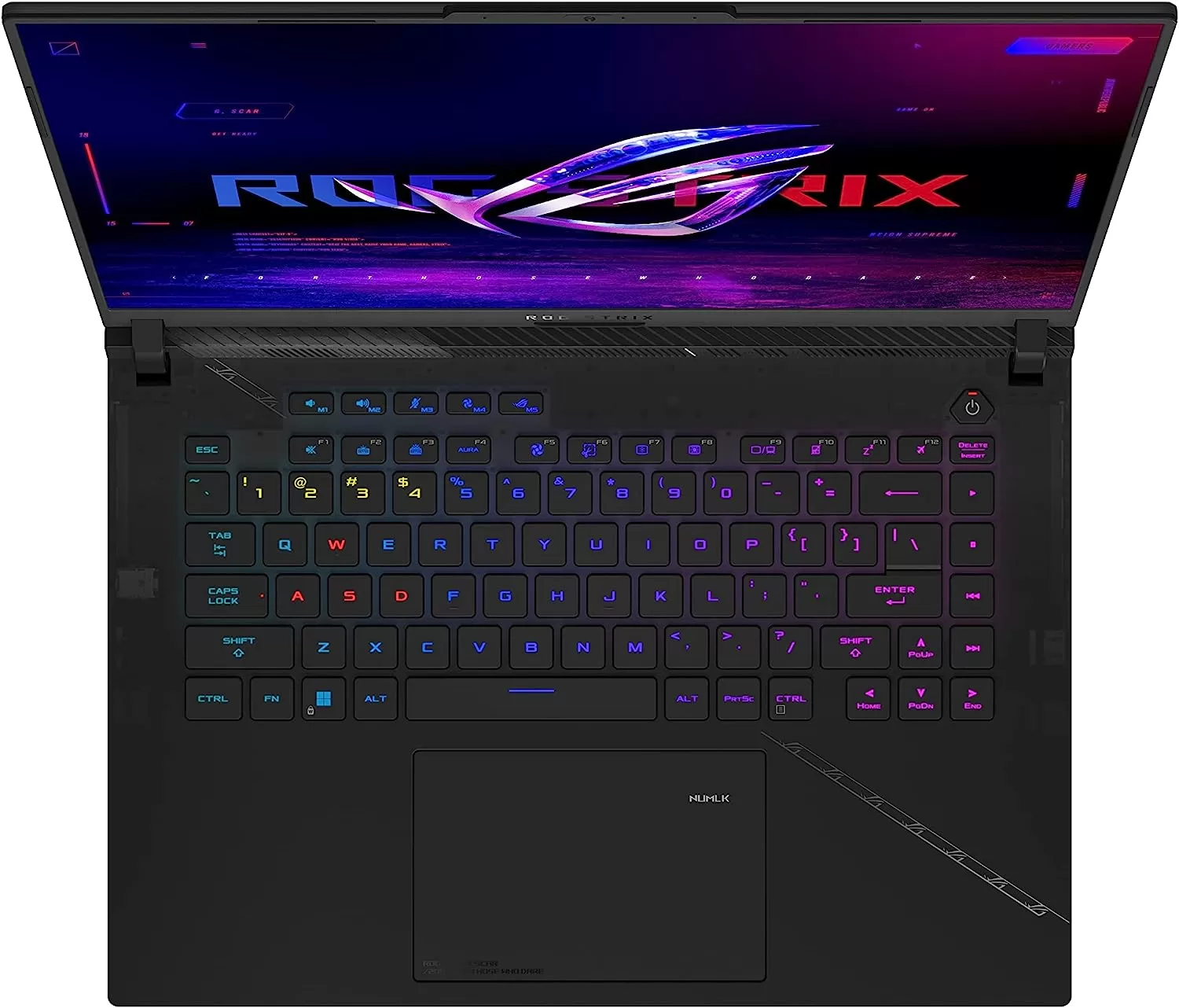 ASUS ROG Strix Scar 16 (2023) Gaming Laptop, 16” Nebula HDR QHD 240Hz/3ms, 1100 nits, Mini LED, GeForce RTX 4090, Intel Core i9-13980HX, 32GB DDR5, 2TB PCIe, Wi-Fi 6E, Windows 11 Pro,Off Black