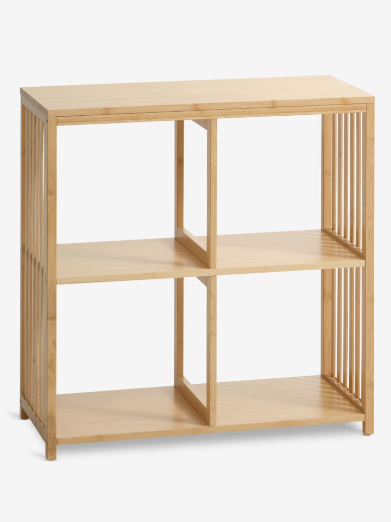 Shelving unit BALLUM 4 shelves bamboo