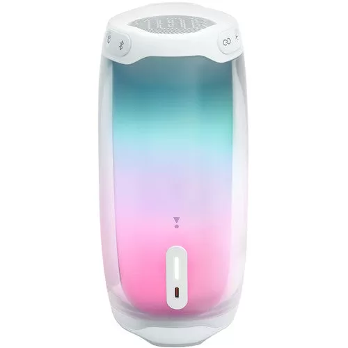 JBL Pulse 4 Portable Bluetooth Speaker (White)
