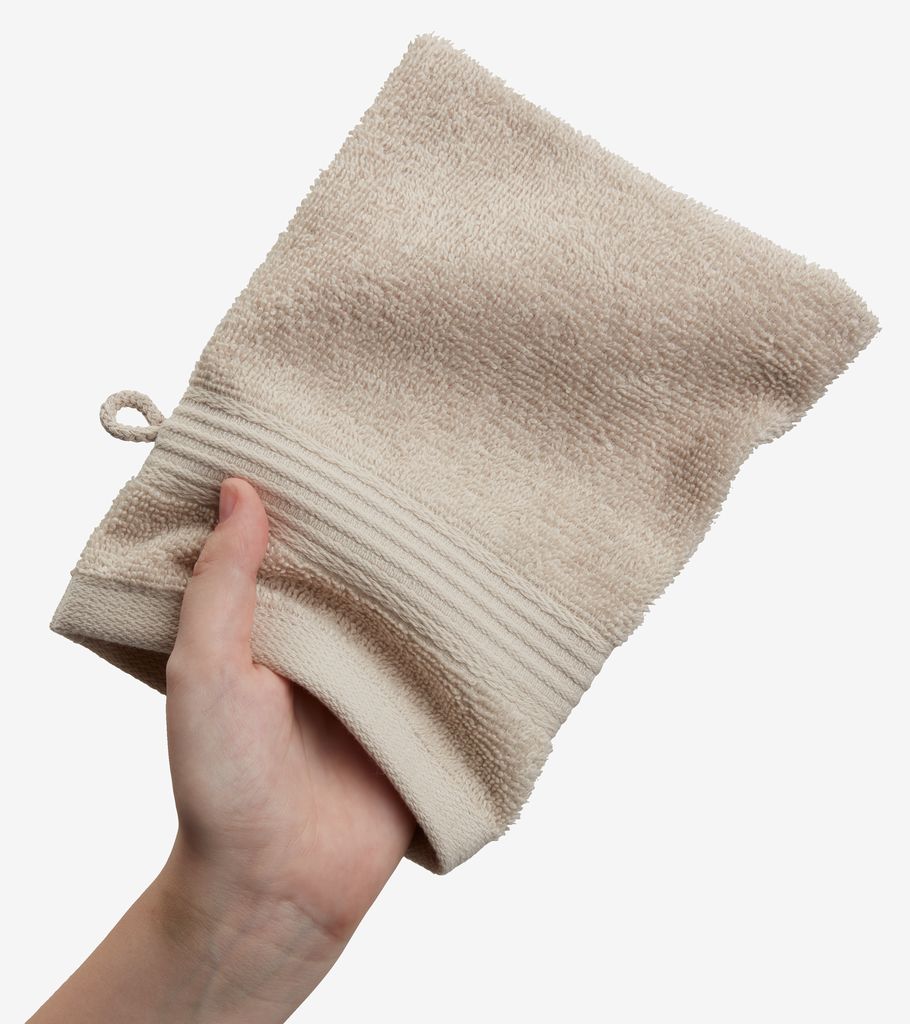Wash glove KARLSTAD 15x20 sand