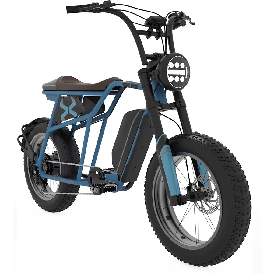 R500 Electric Bicycle with 28 mph Max Speed, 500W Motor, Average Range of 60 Miles and 20” Fat Tires