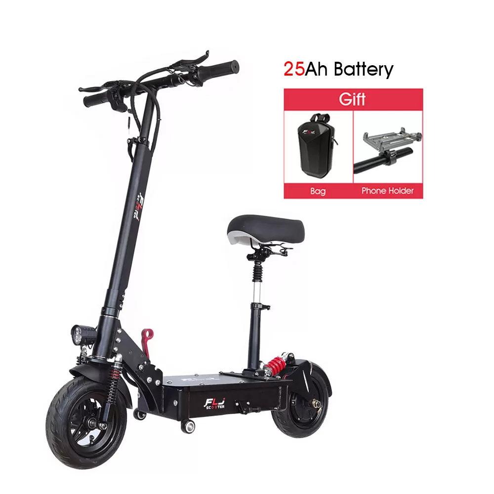 (🔥Limited Time Sale) SK1 10inch Electric Scooter with 48V 25-35ah battery Portable Easy Folding kick scooter