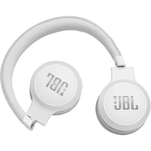 JBL LIVE 400BT Wireless On-Ear Headphones (White)