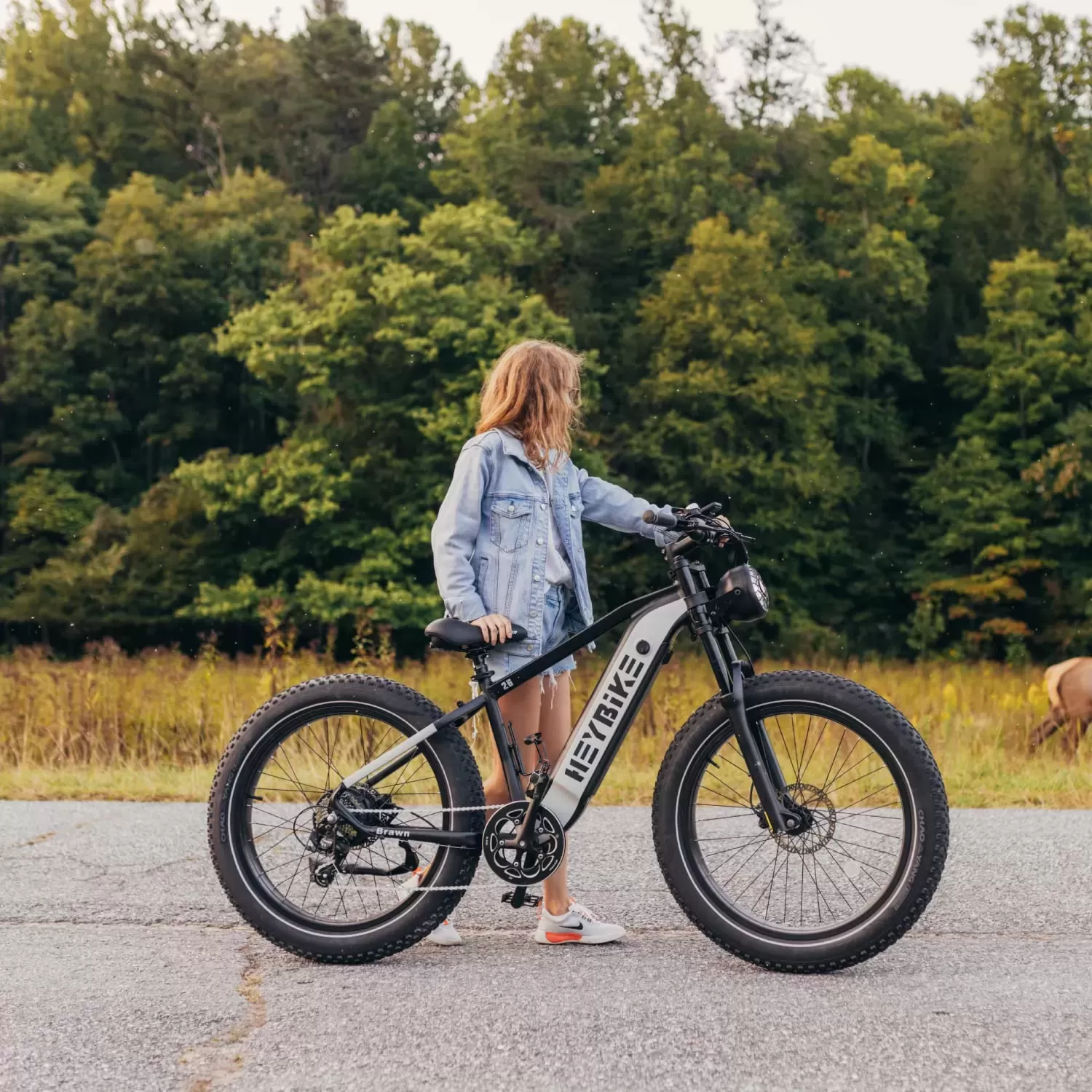 🔥Clearance Sale🔥 Outdoor Electric Bike 48V 18Ah Removable Battery Ebike with 750W Motor, 28MPH Max Speed, Hydraulic Front Fork 26