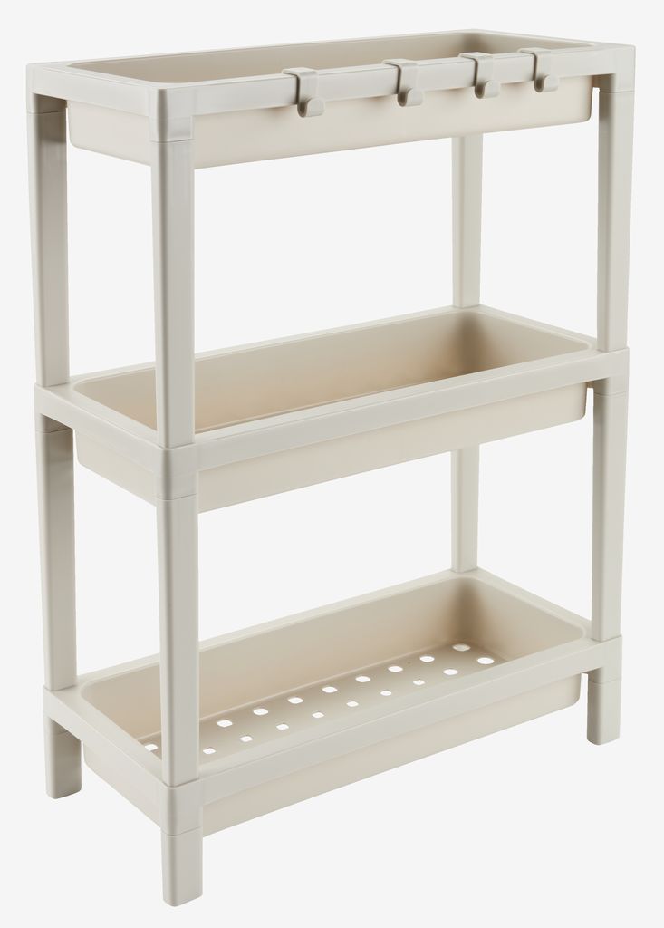Shelving unit KAREBY beige