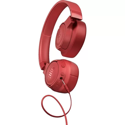JBL TUNE 750BTNC Noise-Canceling Wireless Over-Ear Headphones (Coral)