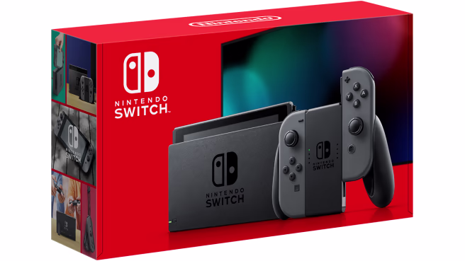 Clearance Sale Nintendo Switch - Gray + Gray Joy-Con