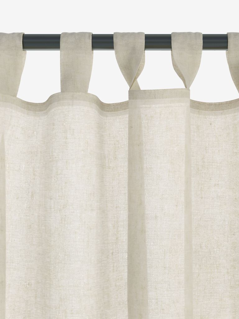 Curtain LYR 1x140x300 linen