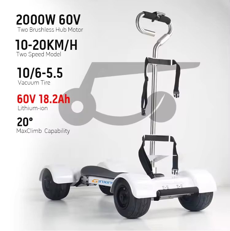 4 wheel mobility scooter electric 60v volt 2000w golf cart s2 Golf board Electric Scooter