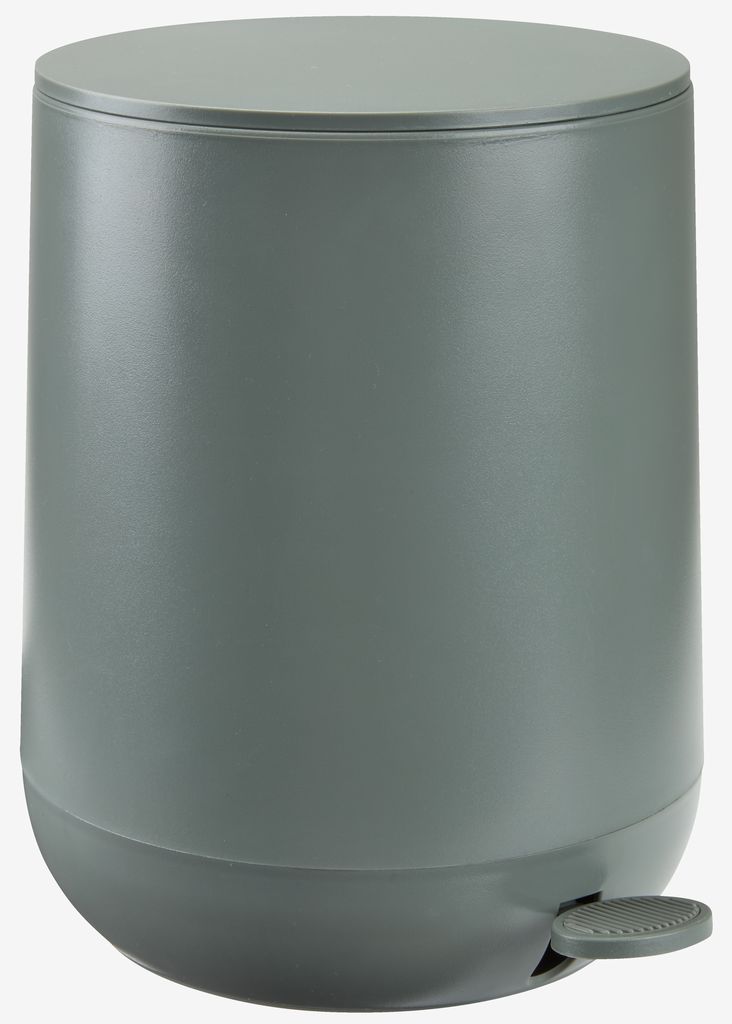 Pedal bin OXIE 5L with softclose olive