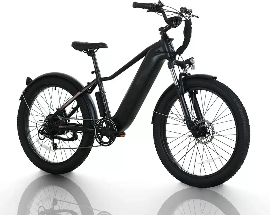 Adult Electric Bike 26 Inch, 750W Powerful Motor, Electric Bike 48V 15Ah Detachable Integrated Lithium Battery