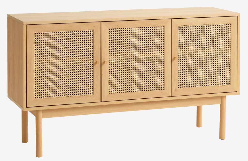Sideboard HALMSTAD 3 doors oak